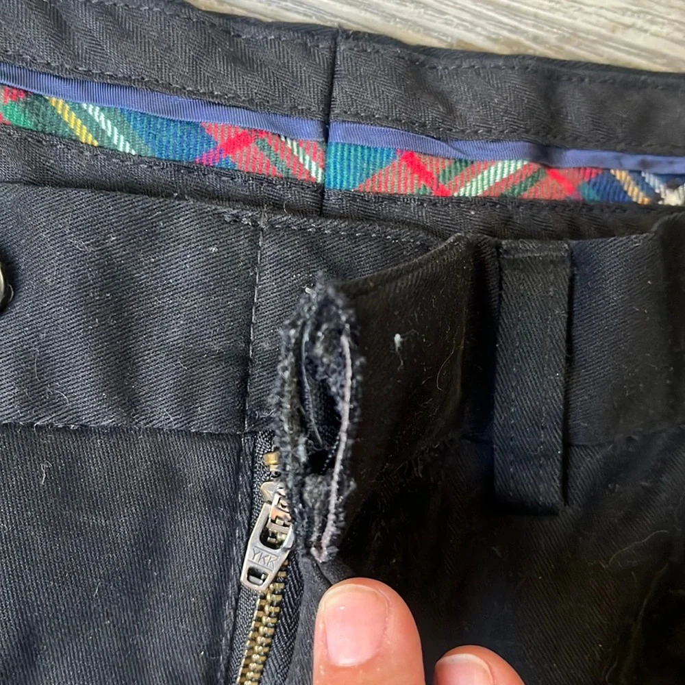 Ralph Lauren black slacks.